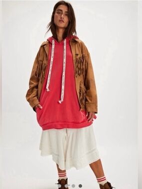 Free People NWOT Free People "We The Free” Hoodie